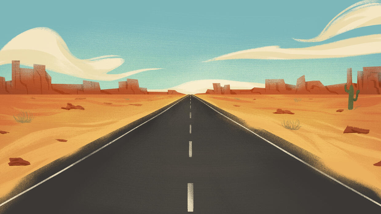 Desert Road - School (2022)